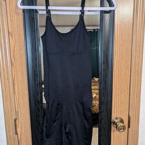Black Sleeveless Jumpsuit Shapewear